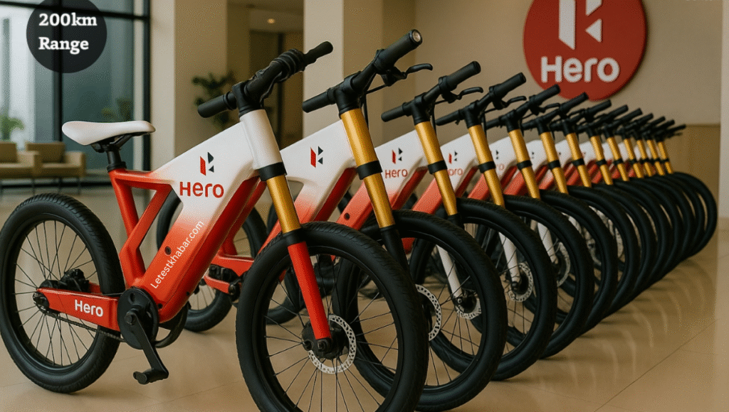 Hero Electric Cycle Launch: 200KM की जबरदस्त रेंज और 55km/h स्पीड सिर्फ ₹4499 में