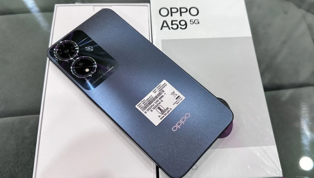 Oppo A59 5G आया धमाकेदार फीचर्स के साथ 30% डिस्काउंट 250MP कैमरा और 185W चार्जिंग के साथ लॉन्च