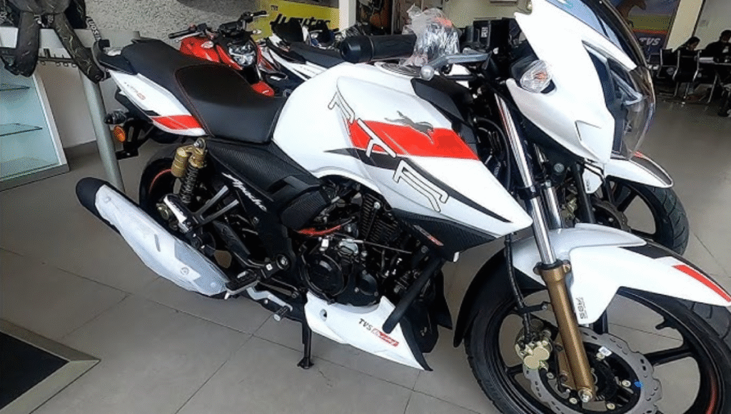 अब बाइकिंग होगी सुपर स्मार्ट: TVS Apache 180 Hybrid के साथ पाएं 70kmpl+ माइलेज और ब्लूटूथ स्मार्ट फीचर्स