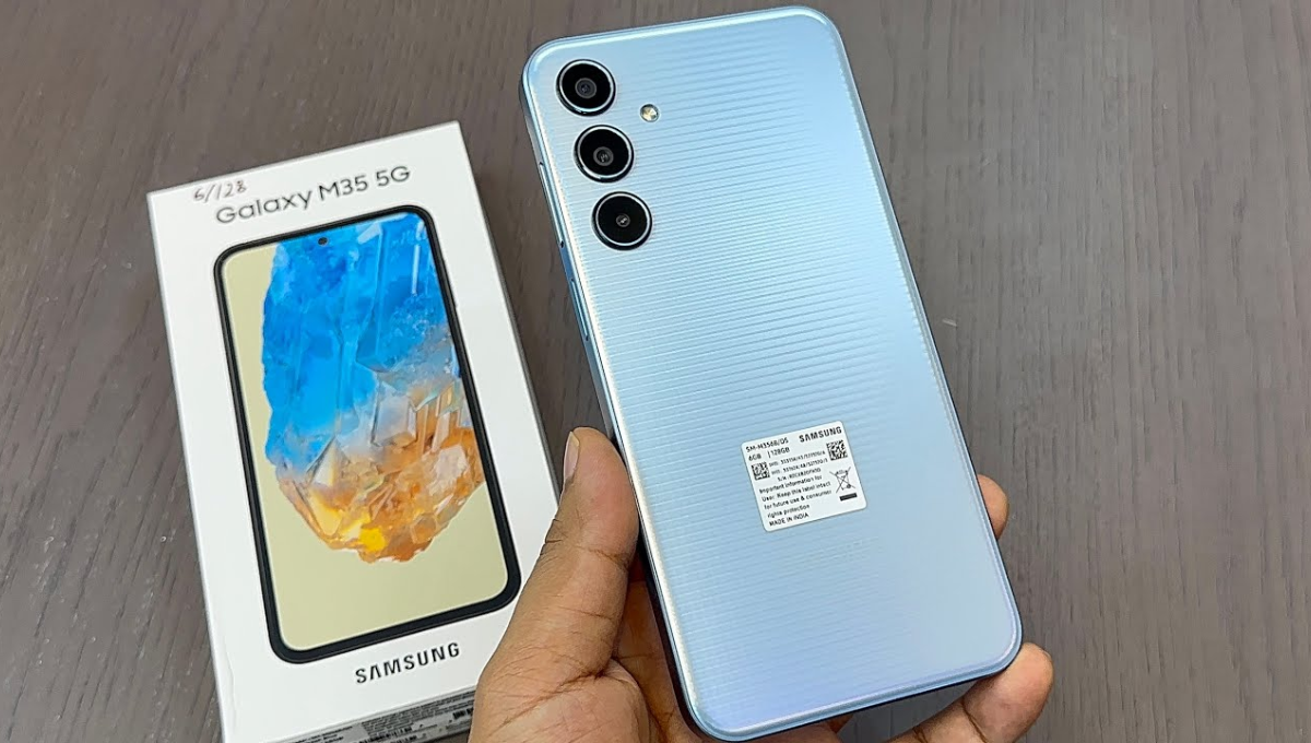 Samsung Galaxy M35 5G तहलका 6.6” Super AMOLED Display